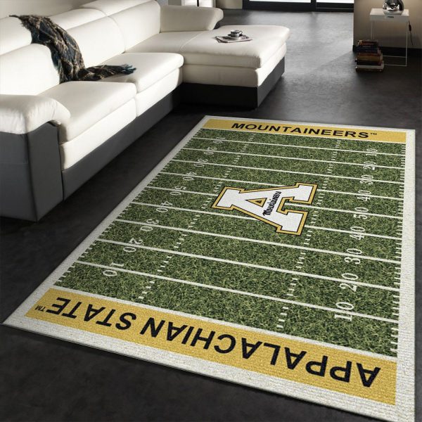 Appalachian State Mountaineers Team Home Field NFL Living Room Carpet Rug Home Decor Appalachian State Mountaineers Team Home Field NFL Living Room Carpet Rug Home Decor