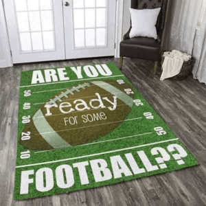 Are You Ready For Some Football Living Room Carpet Rug Home Decor