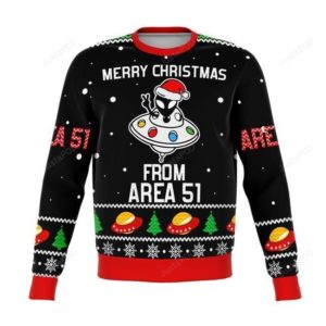Area 15 UFO Christmas Ugly Sweater