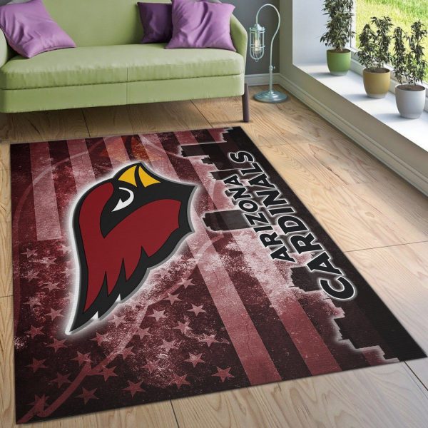 Arizona Cardinals American Football NFL Living Room Carpet Rug Home Decor Arizona Cardinals American Football NFL Living Room Carpet Rug Home Decor