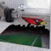 Arizona Cardinals And Stadium NFL Living Room Carpet Rug Home Decor