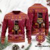 Arizona Cardinals Santa Snowman Christmas Ugly Sweater