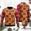 Arizona Cardinals Logo Checkered Flannel Christmas Ugly Sweater