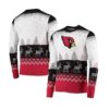 Arizona Cardinals Logo Knit Christmas Ugly Sweater