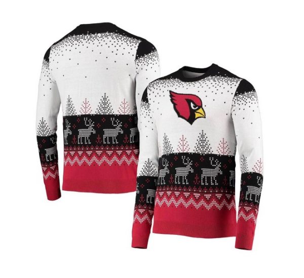 Arizona Cardinals Logo Knit Christmas Ugly Sweater