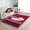 Arizona Cardinals NFL Team Logo Retro Style Nice Gift Living Room Carpet Rug Home Decor