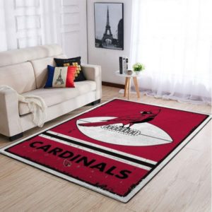Arizona Cardinals NFL Team Logo Retro Style Nice Gift Living Room Carpet Rug Home Decor