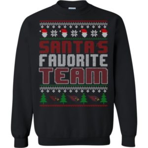 Arizona Cardinals Santa Favorite Team Christmas Ugly Sweater