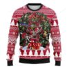 Arizona Cardinals American NFL Football Team Logo Cute Grinch Christmas Ugly Sweater
