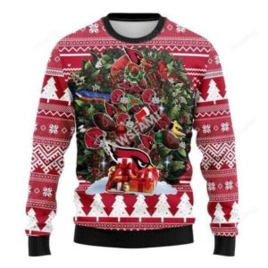 Arizona Cardinals Tree Christmas NFL Christmas Ugly Sweater