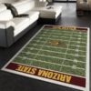 Arizona State Sun Devils Team Home Field NFL Living Room Carpet Rug Home Decor
