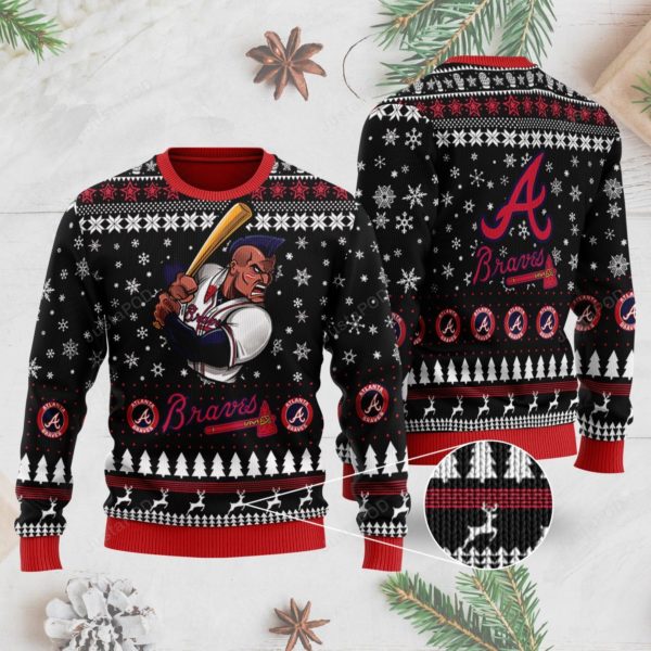 Atlanta Braves MLB Christmas Ugly Sweater