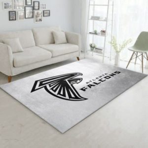 Atlanta Falcons Logo NFL Gifts Living Room Carpet Rug Home Decor