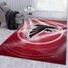 Atlanta Falcons Logo Team NFL Living Room Carpet Rug Home Decor