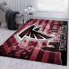 Atlanta Falcons Neon NFL Living Room Carpet Rug Home Decor