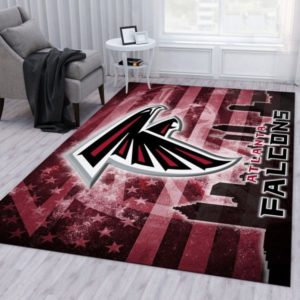 Atlanta Falcons NFL Living Room Carpet Rug Home Decor
