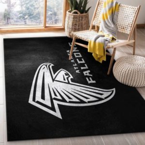 Atlanta Falcons NFL Team Logos Living Room Carpet Rug Home Decor