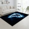 Atlanta Falcons Neon NFL Living Room Carpet Rug Home Decor