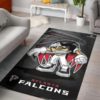 Atlanta Falcons Rusher NFL Rush Zone Character Living Room Carpet Rug Home Decor