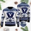 BYU Cougars Football Team Logo Christmas Ugly Sweater