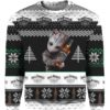 Awesome Sugar Skull Calavera Christmas Ugly Sweater