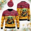 Baby Yoda Arizona Cardinals NFL Christmas Ugly Sweater