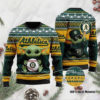 Baby Yoda Oakland Athletics Christmas Ugly Sweater