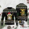 Baby Yoda Santa Pittsburgh Steelers Christmas Ugly Sweater
