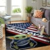 Baby Yoga Hug Ball Dallas Cowboys NFL Living Room Rug Floor Decor Home Decor