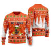 Baby yoda BC Lions Canadian Football Christmas Ugly Sweater