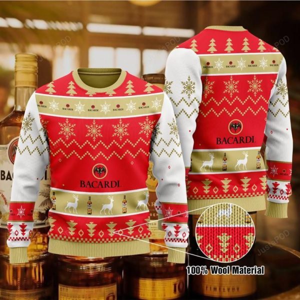 Bacardi Christmas Ugly Sweater