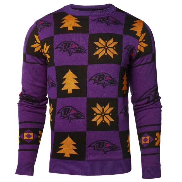 Baltimore Raven American football Christmas Ugly Sweater