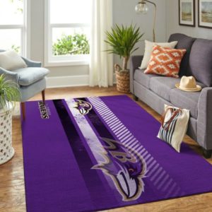 Baltimore Ravens American Football NFL Living Room Carpet Rug Home Decor