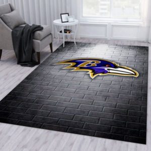Baltimore Ravens NFL Gifts Living Room Carpet Rug Home Decor