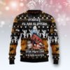 Baseball Pattern Christmas Ugly Sweater Baseball Pattern Christmas Ugly Sweater