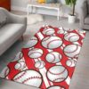 Basketball Ball Pattern Living Room Carpet Rug Home Decor