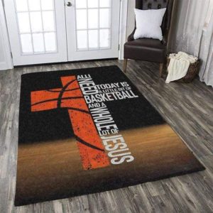 Basketball All I Need Living Room Carpet Rug Home Decor