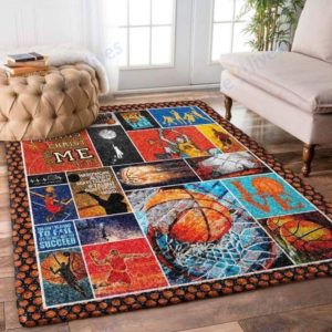 Basketball Forever Living Room Carpet Rug Home Decor