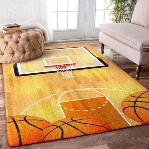 Basketball Hoop Living Room Carpet Rug Home Decor