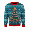 Basketball Tree Christmas Ugly Sweater