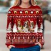 Basset Hound Dog Christmas Ugly Sweater