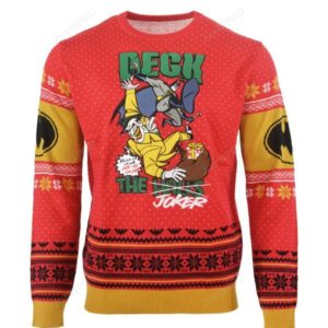 Batman Deck The Halls Christmas Ugly Sweater