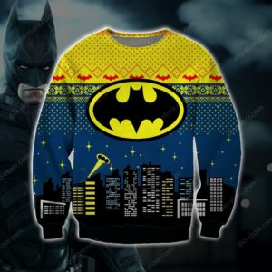 Batman Night Sky Christmas Ugly Sweater
