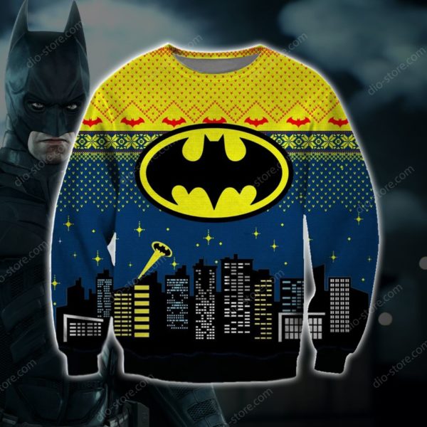 Batman Night Sky Christmas Ugly Sweater
