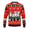 Bear Drink Beer Camping Christmas Ugly Sweater