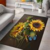 Basketball Strategy Black Living Room Carpet Rug Home Decor