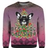 Believe In Baseball Swing Through The Snow Christmas Ugly Sweater