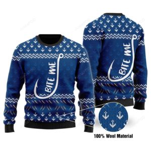 Bite Me Christmas Ugly Sweater