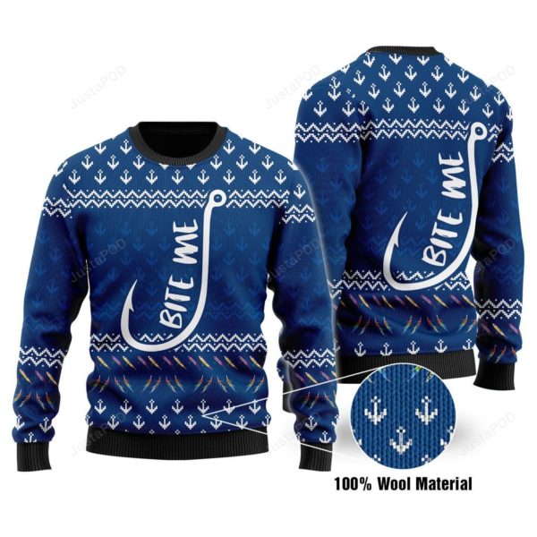 Bite Me Christmas Ugly Sweater