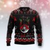 Black Cat Coffee Gifts Christmas Ugly Sweater